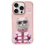 Etui Nimmy Cool&Cute 2.0 Cat na iPhone 16 Pro - różowe