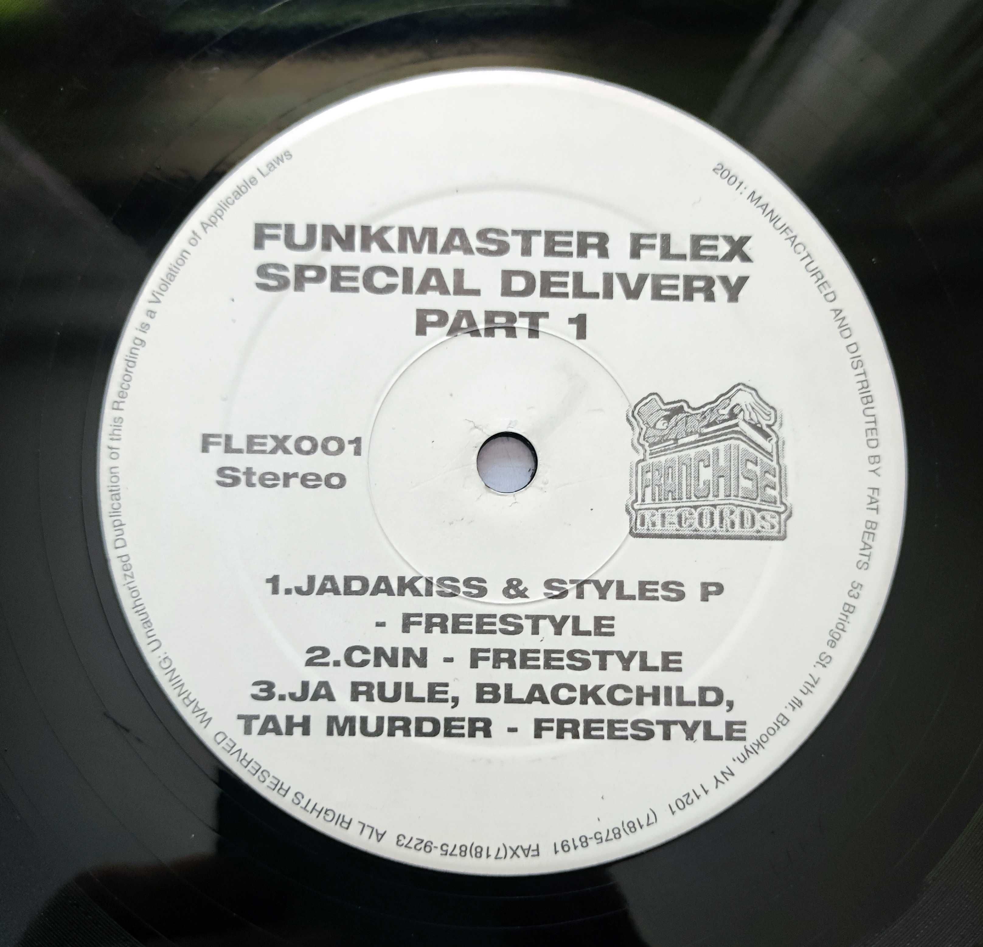 FUNKMASTER FLEX - Special Delivery (wyd. 2001 FAT BEATS) LP 12" winyl