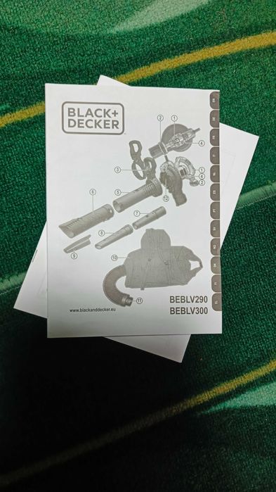 Продам садовий пилосос Black Decker BEBLV300