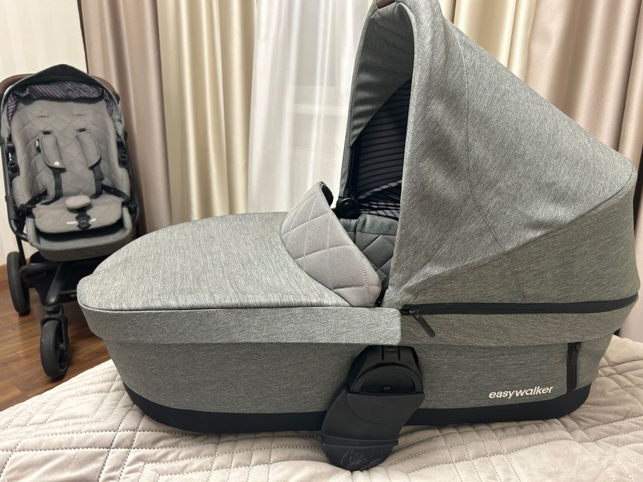 Коляска 2 в 1 Easywalker Harvey3 Premium FULL (Diamond Grey)