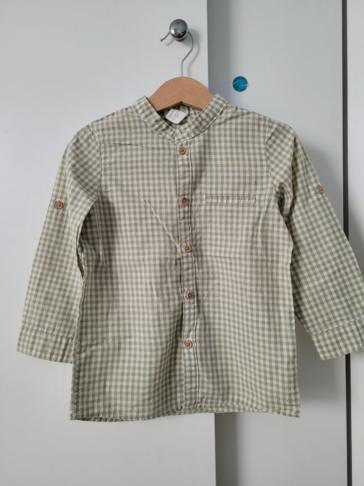 Koszula w kartę  h&m