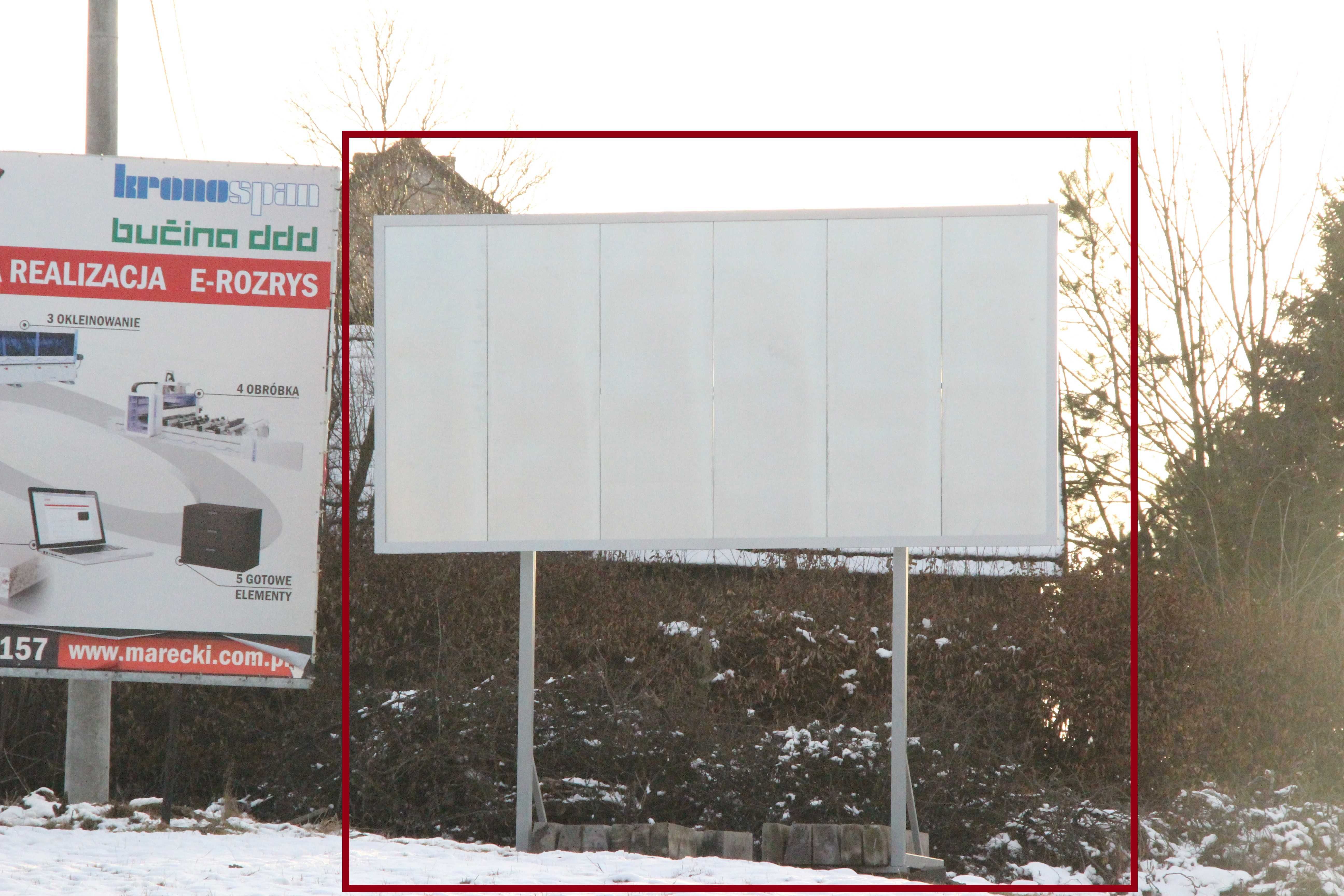 MIEJSCE pod reklamę BILLBOARD 12m2 Droga nr 52 Kraków-Bielsko Biała