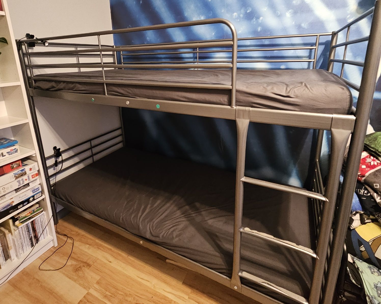 Łóżko piętrowe Svärta Ikea