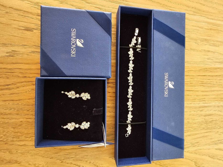 Komplet biżuterii Swarovski – ślubny