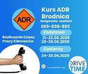 Kurs ADR  Doradca ADR i RID   Rozliczanie Czasu Pracy Kierowców