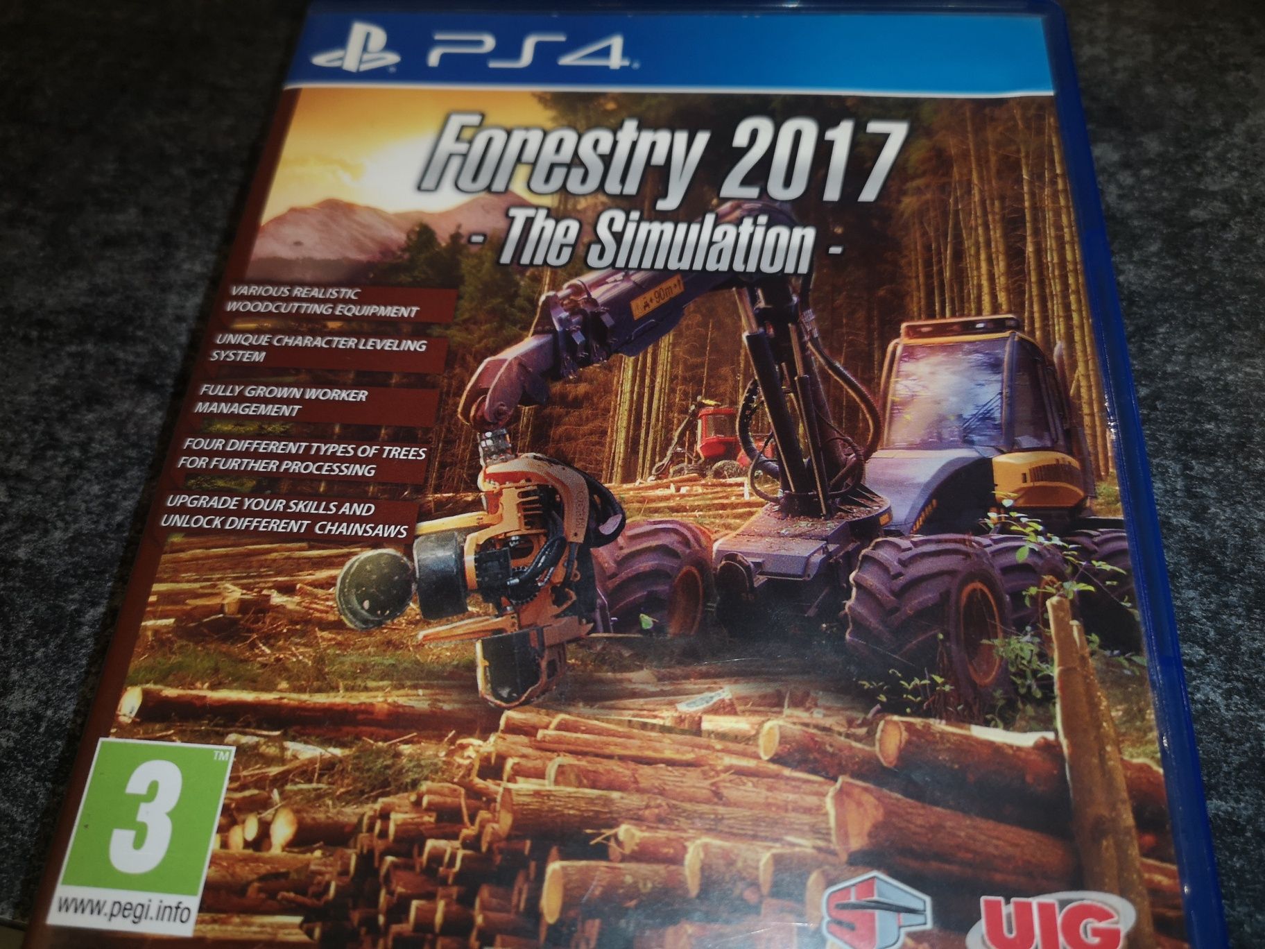 Forestry 2017 Simulation (symulator drwala) PS4 gra (możliwość wymiany
