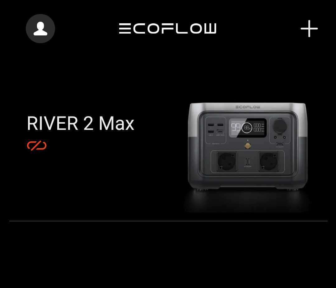 ECOFLOW RIVER 2 MAX, ОРИГІНАЛЬНА Портативна зарядна станція