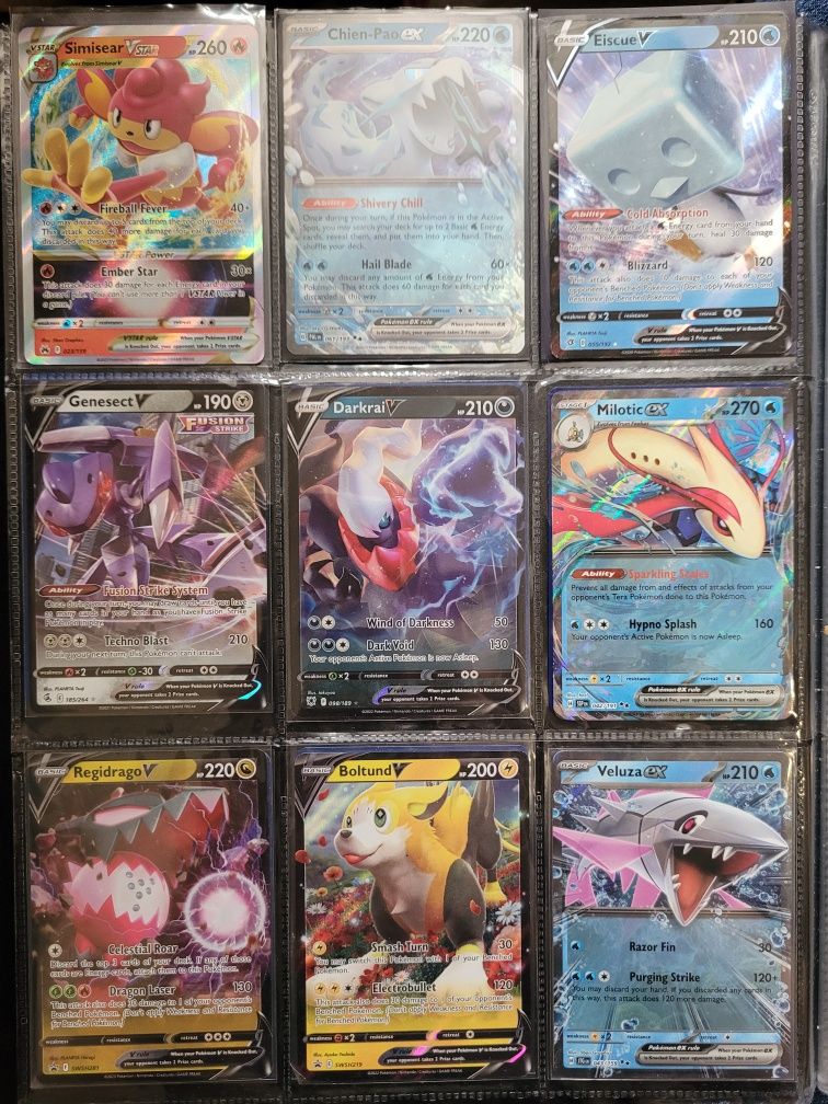 Karty Pokemon mix 100 wzorów plus specjalne. Oryginalne
