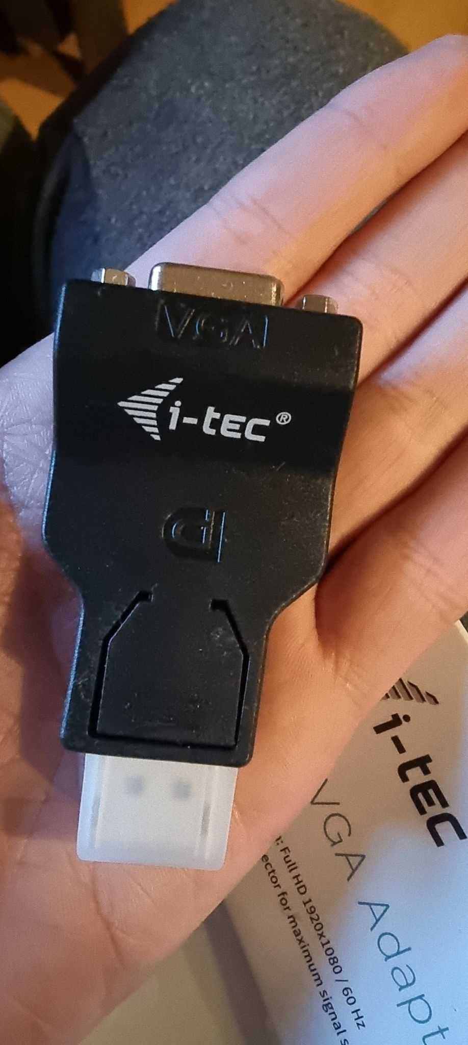 DisplayPort do VGA i-Tec DP2VGAADA