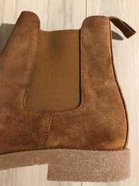 Garment Project Sztyblety Chelsea Boots Brąz Rozmiar 44 NOWE