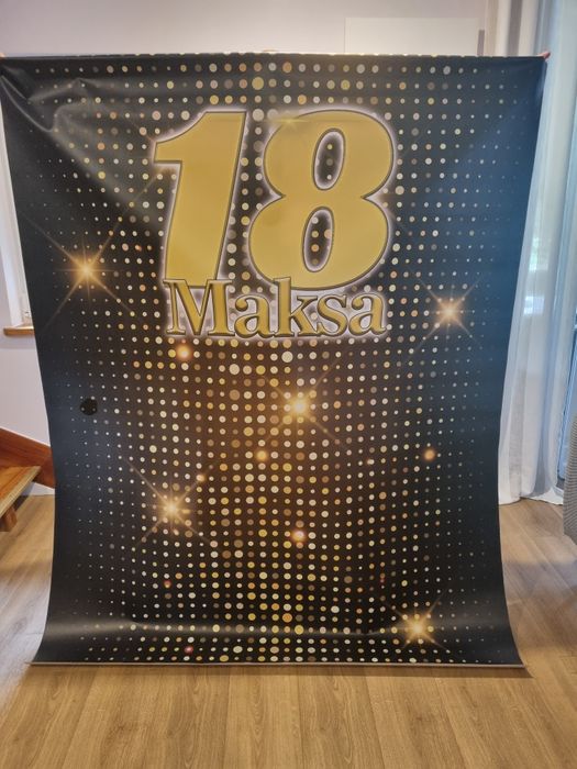 Ścianka na 18-stkę Maks