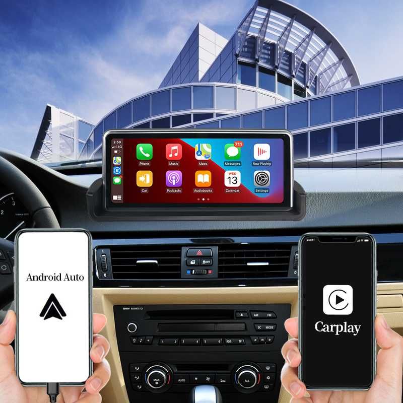 Rádio ANDROID BMW Série 3 * NOVO * 4GB RAM * E90/E91/E92/E93 *