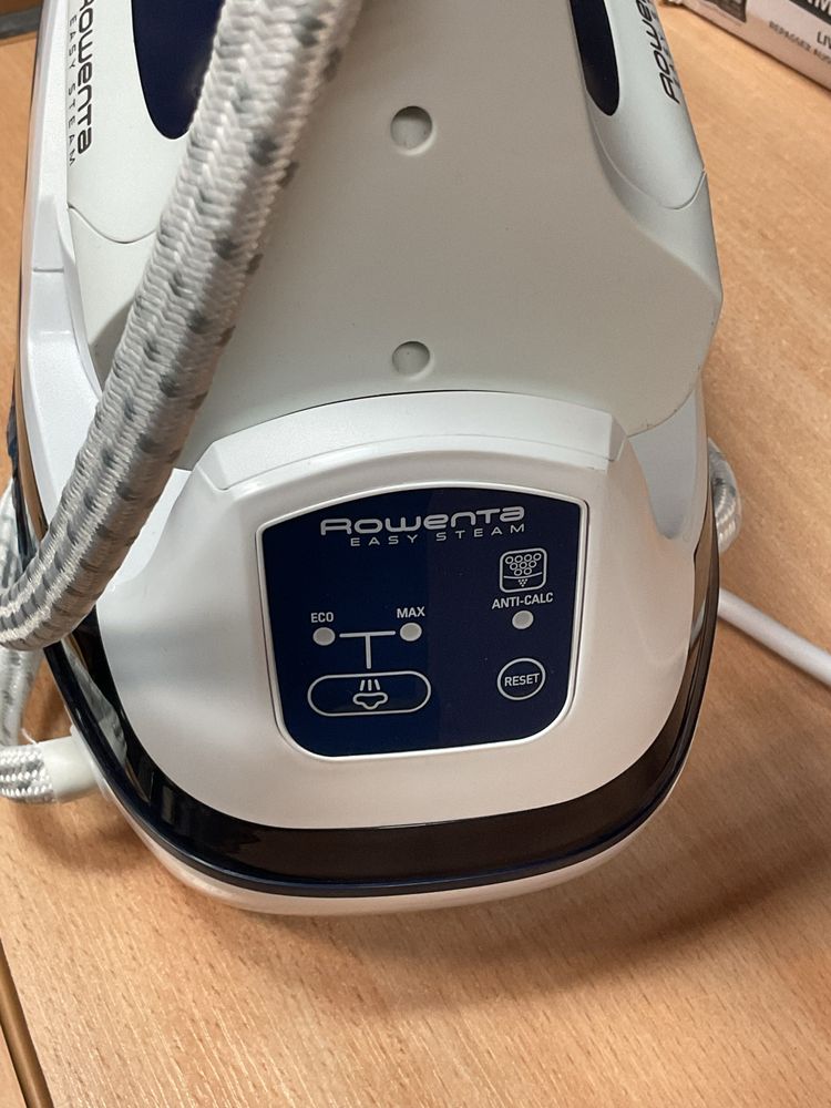 Żelazko stacja Rowenta Easy Stream generator pary niebieski