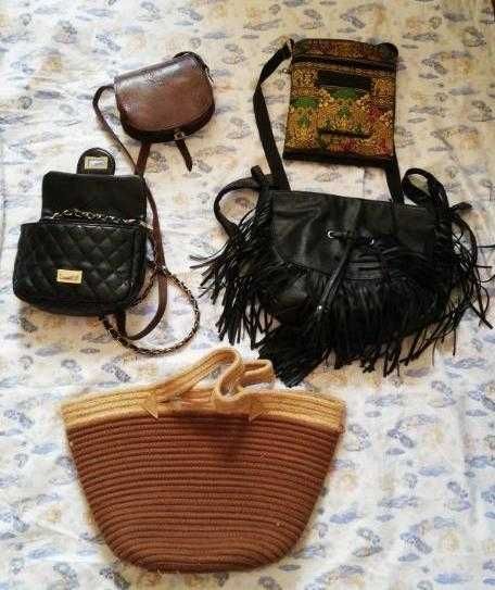 Сумки женские, 4 шт. Б/У