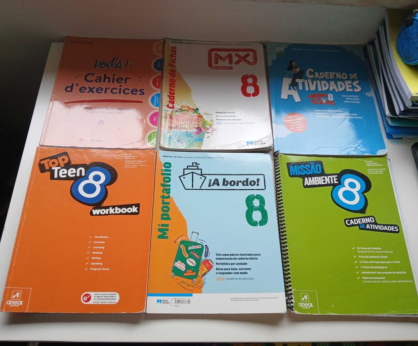 Manuais de atividades do 5º ao 8º ano