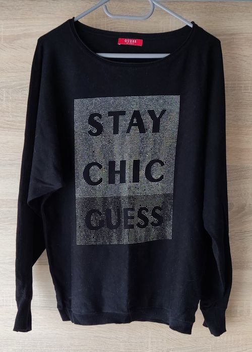 Sweterek Guess czarny