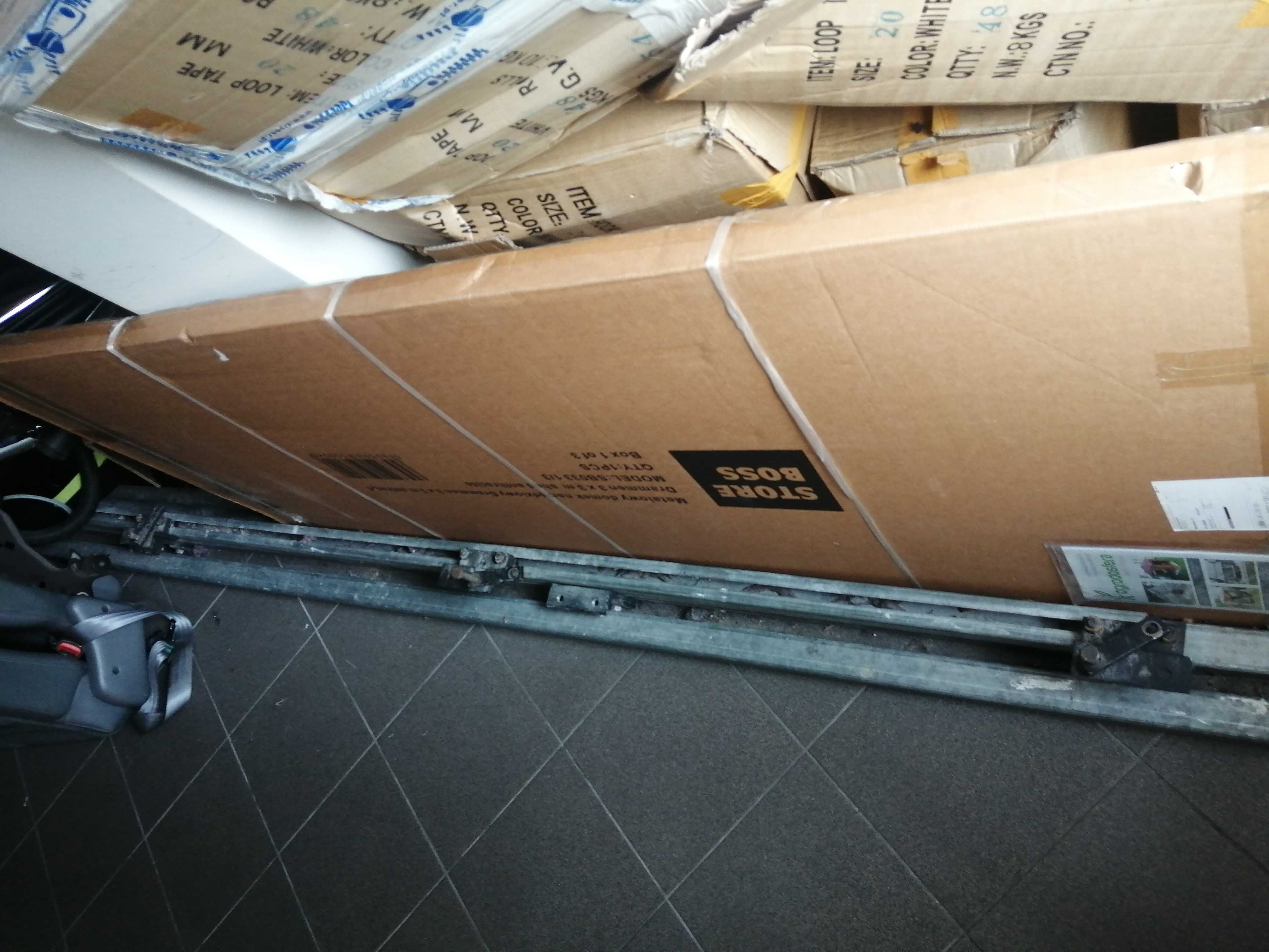 Metalowy domek narzędziowy 300x300 cm antracyt NOWY