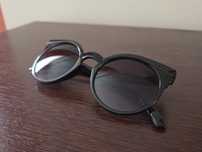 okulary przeciwsłoneczne damskie czarne cat eye kocie oczy New Yorker