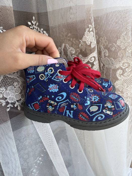 Нові демісезонні черевики Ecco Superfit, 22 розмір 14 см