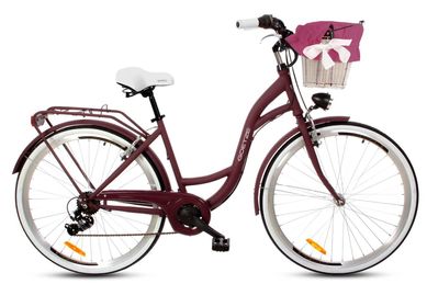 Nowy rower (MIEJSKI/DAMSKI) Goetze Mood 6/7 biegów fioletowy