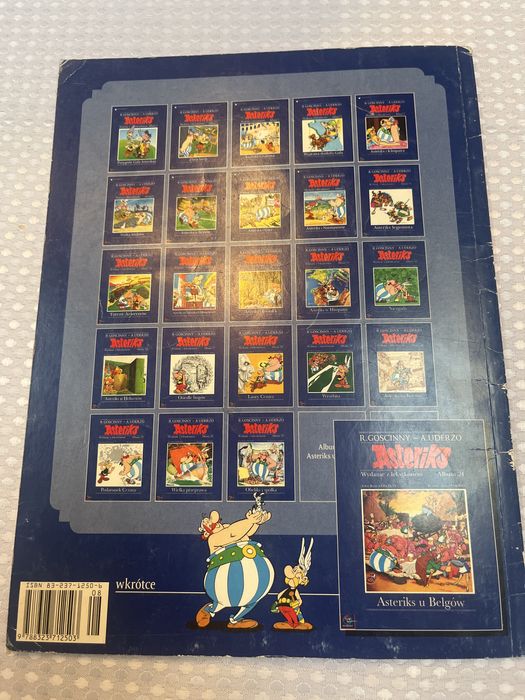 Komiks Asteriks Obeliks i Spółka wydanie z leksykonem