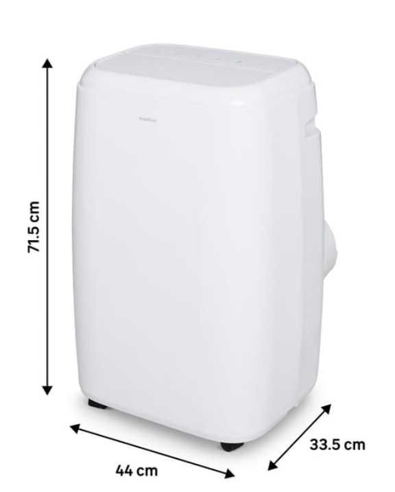 Ar condicionado portátil Equation 12K BTU Frio/Quente até 24m²