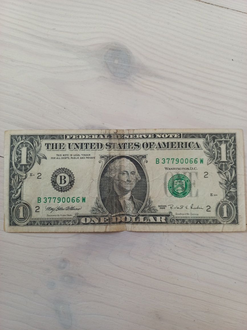 Купюра 1 долар США 1995 року