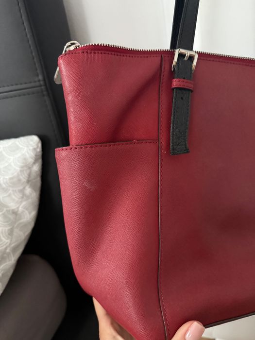 Michael Kors czerwona shoperka Torebka