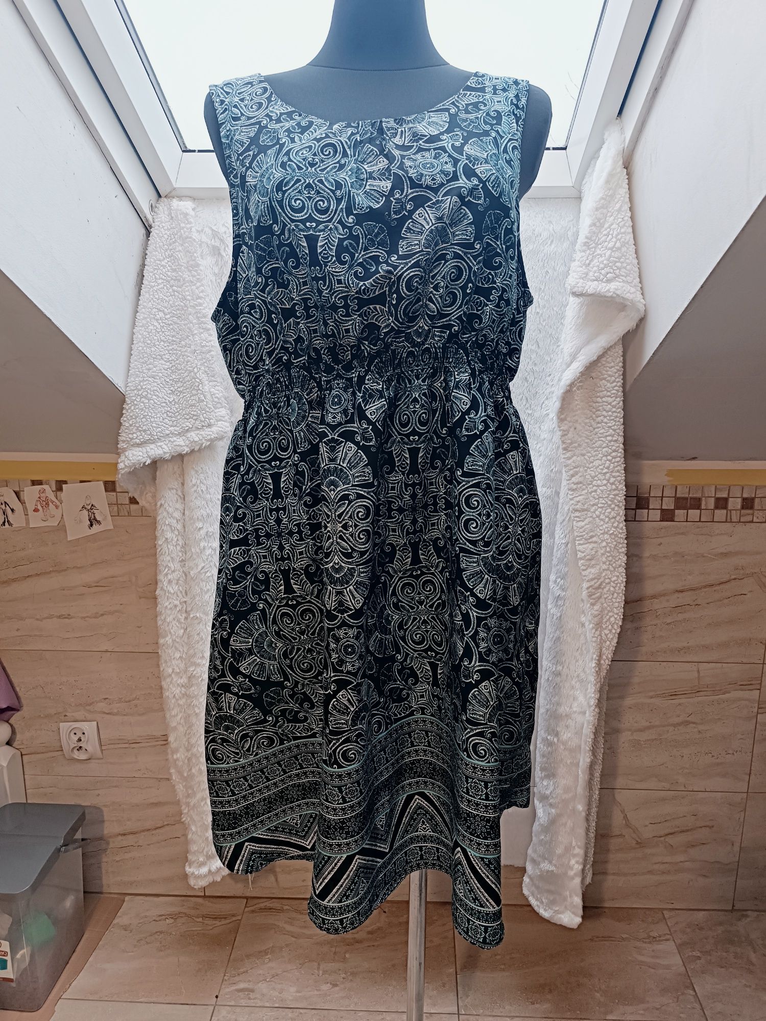 Sukienka ciążowa we wzory azteckie new look Maternity 46