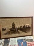 Quadro com gravura holandesa