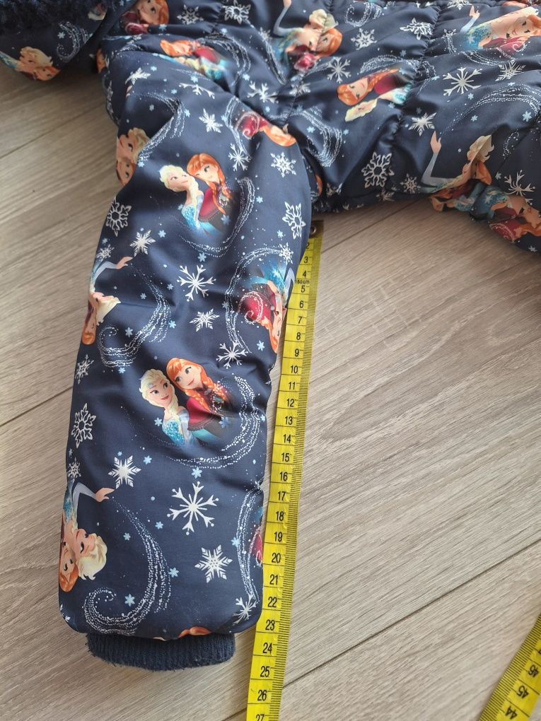Kurtka Frozen  jesienno-zimowa dla dziewczynki  2-3 latka