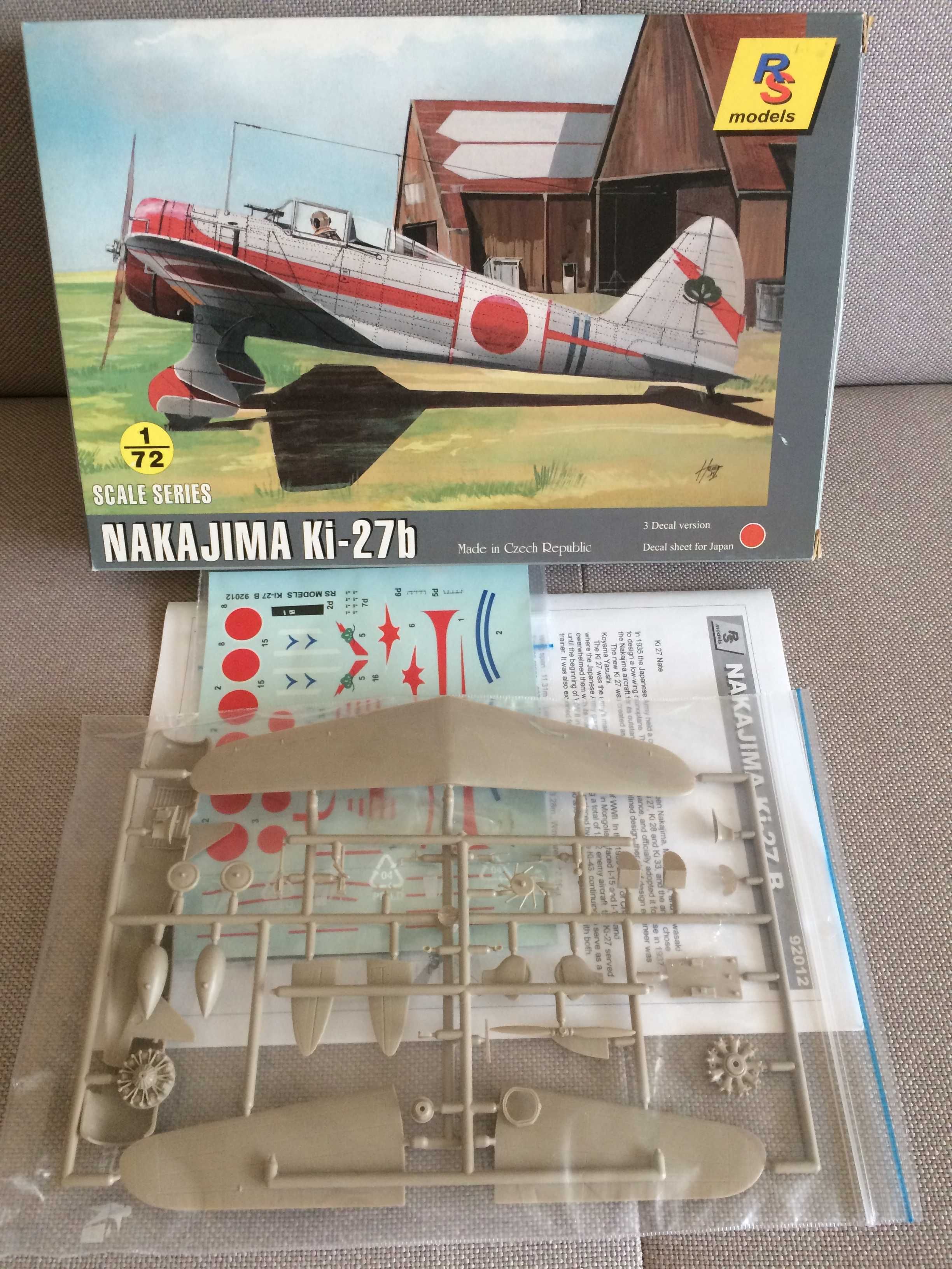 Nakajima Ki-27b 1/72 RS.