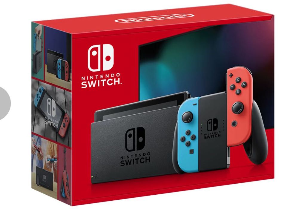 Nintendo Switch - Neon Blue + Neon Red Joy-Con  e SD 256GB