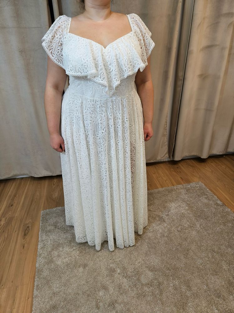 Suknia ślubna  boho rozmiar 48-56 plus size