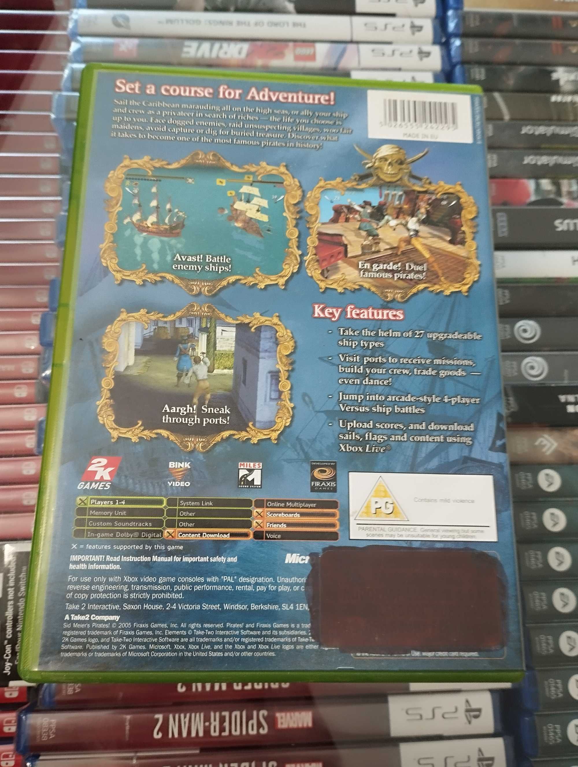Sid Meier's Pirates! [XBOX]