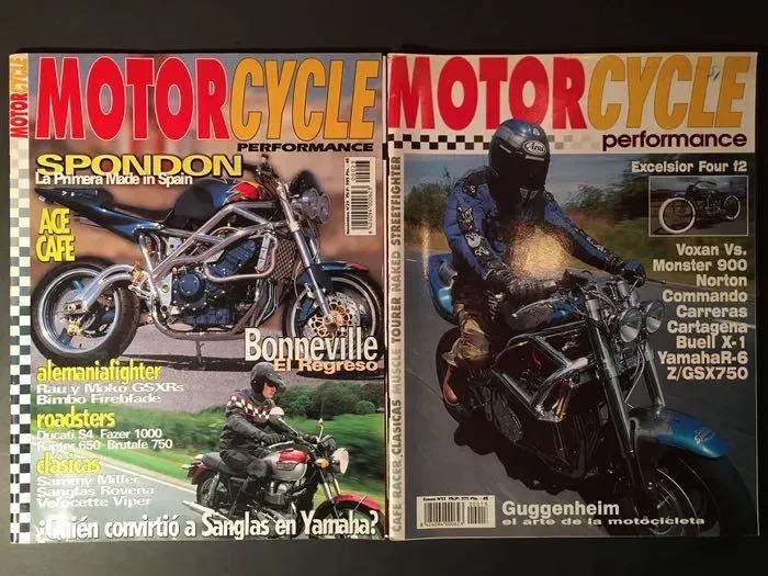 MOTOR CYCLE performance - 12 revistas em bom estado