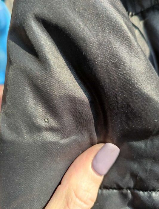 Женский пуховик женский черный 44-46р