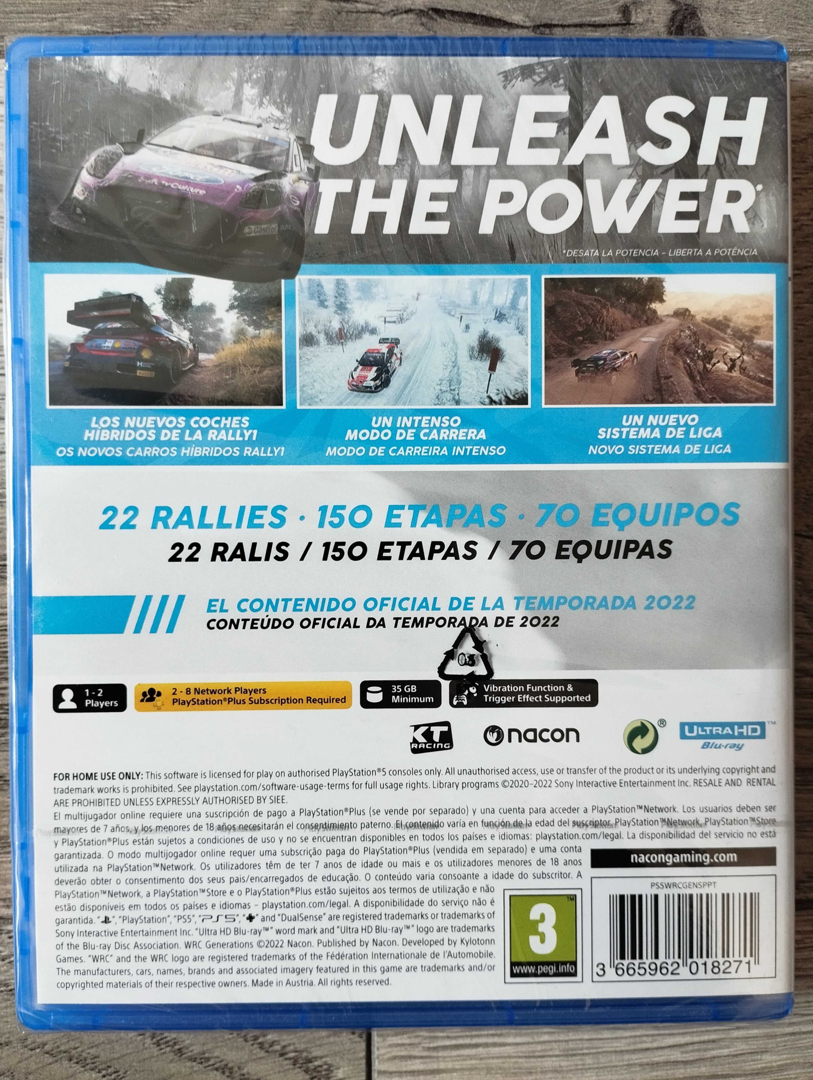 Nowa Gra WRC Generations Polska Wersja PS5 Playstation