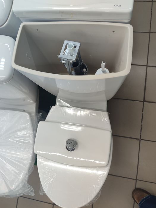 Унітаз-компакт Cersanit Mito Сreta  нижній підвід, горизонтальний випу