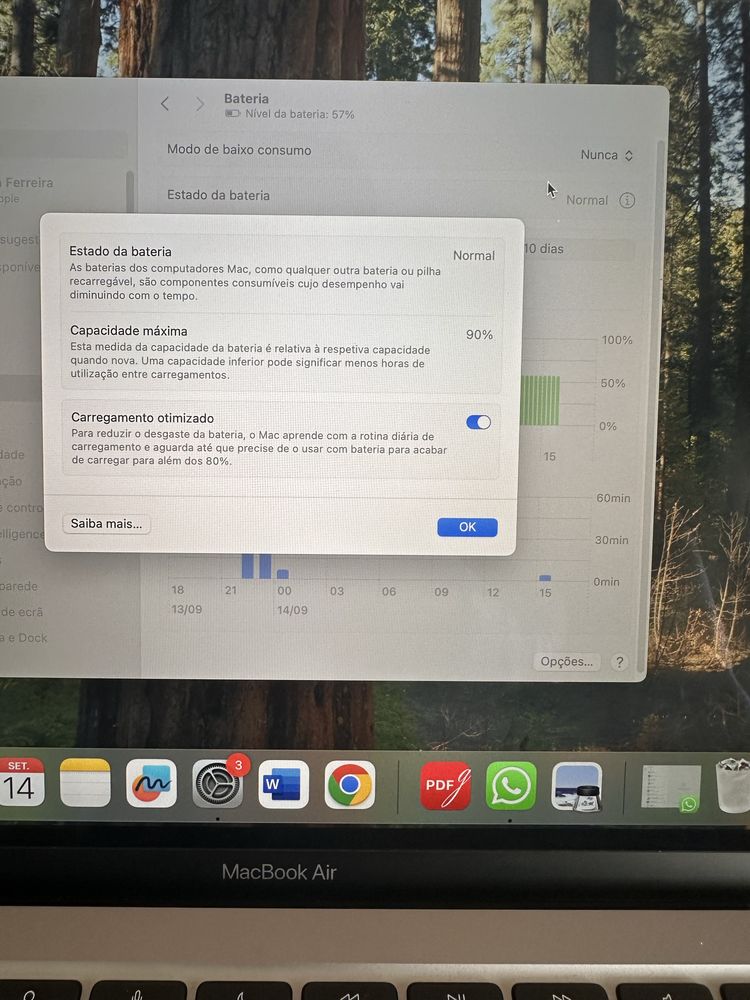 MacBook Air M1 2020 (Comprado em 2022) – Excelente estado