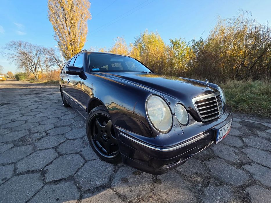 Mercedes-Benz Klasa E 2.0 Benzyna + LPG , Klimatyzacja, Automat, Kombi, Ważne Opłaty.
