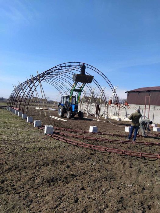 Ангар арочний каркасний від 2100 грн. Зерносклад під ключ по Україні