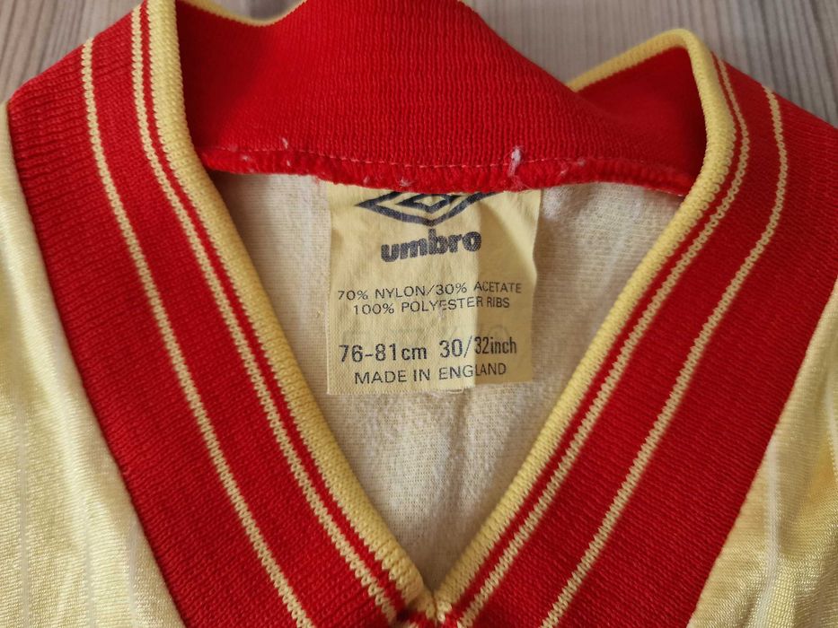 1981/82 Liverpool LFC zestaw wyjazdowy, koszulka, spodenki VINTAGE