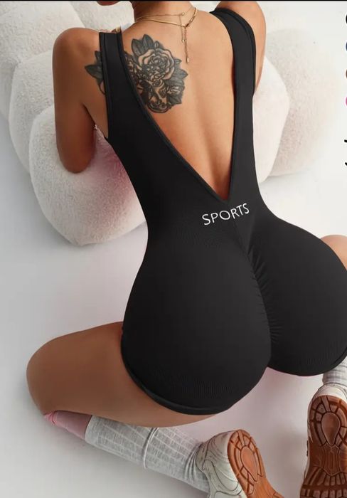 Новый Спортивный комбинезон фитнес йога