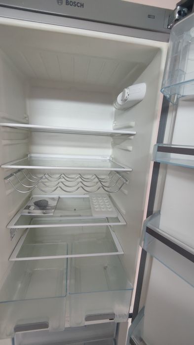 Lodówka A+ XL pakowna Inox chłodziarka zamrażarka