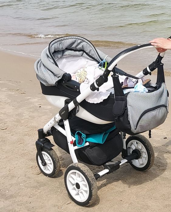 Wózek Adamex Pajero 3w1  Bardzo Użytkowy - Stan dobry