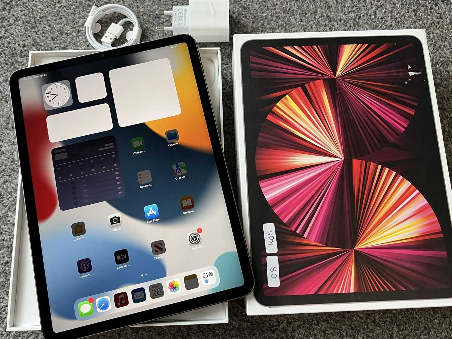 iPad Pro 11" 3 GENERACJA GEN 128GB WIFI Cellular LTE Bat100% M1 FV23%