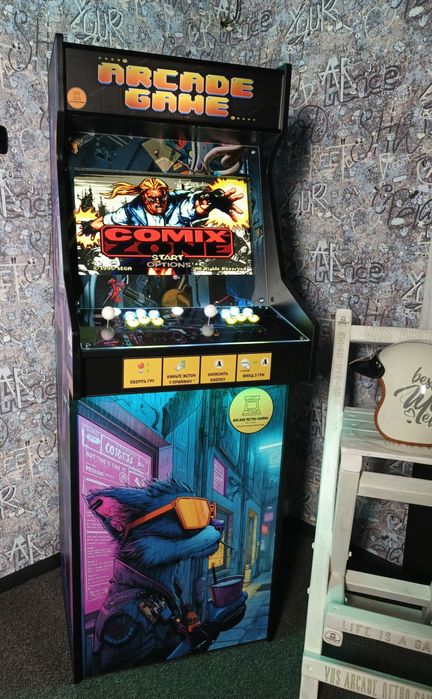 Аркадний кабінет з іграми SEGA, NES, MAME