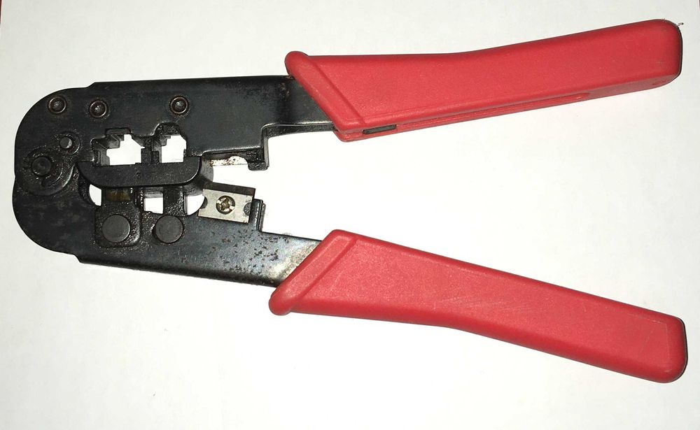 Обжимной инструмент клещи для обжима витой пары