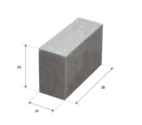 SOLBET H+H Gold 24 TERMOBET Pustak Beton Komórkowy Gazobeton 24x24x59